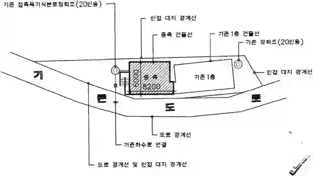 맥금동 119-3 배치도 이미지